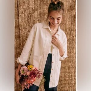 Sezane Will Women's Cream Jacket